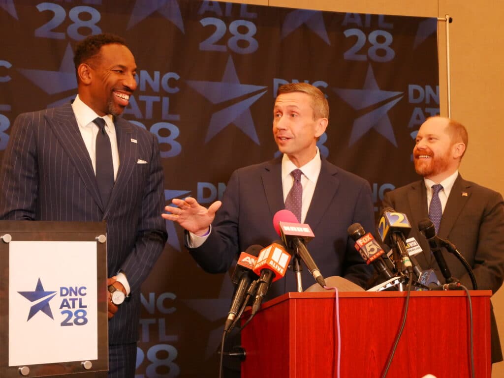 Atlanta Competes for 2028 Democratic Convention as Political Week Marked by Loss