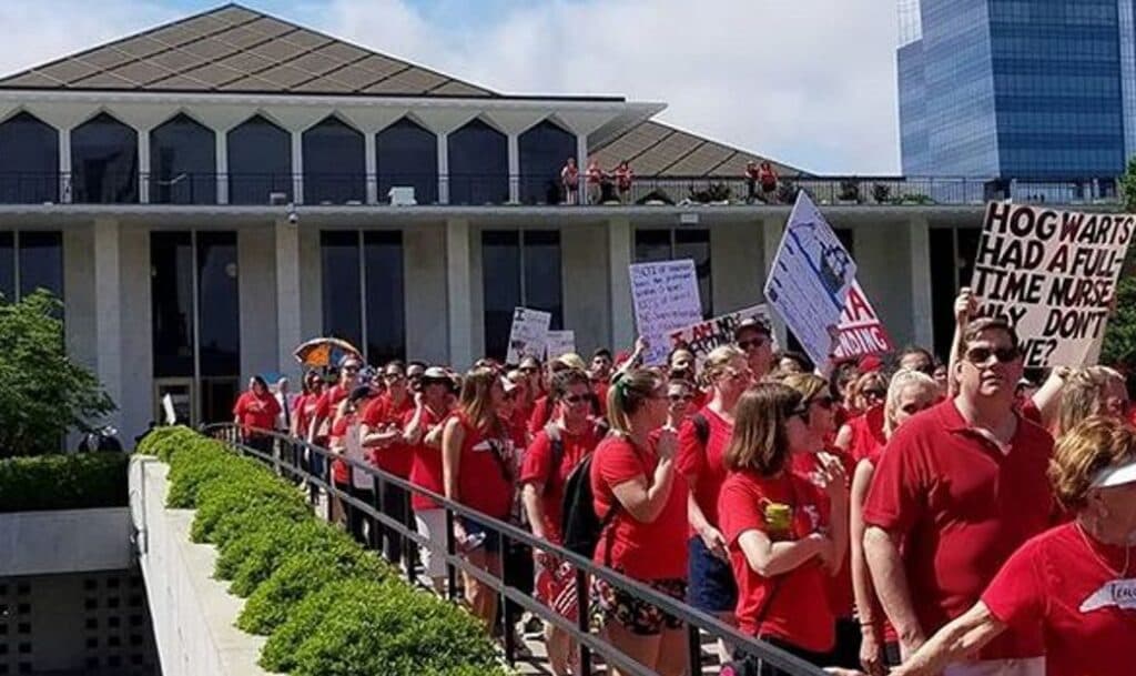 North Carolina educators to march on Raleigh May 1 for school funding