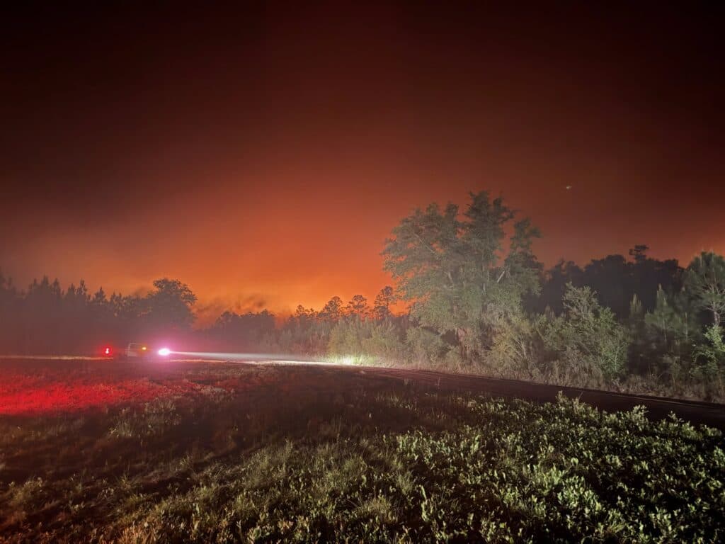 Two Historic Wildfires Burn Nearly 39,000 Acres Across South Georgia