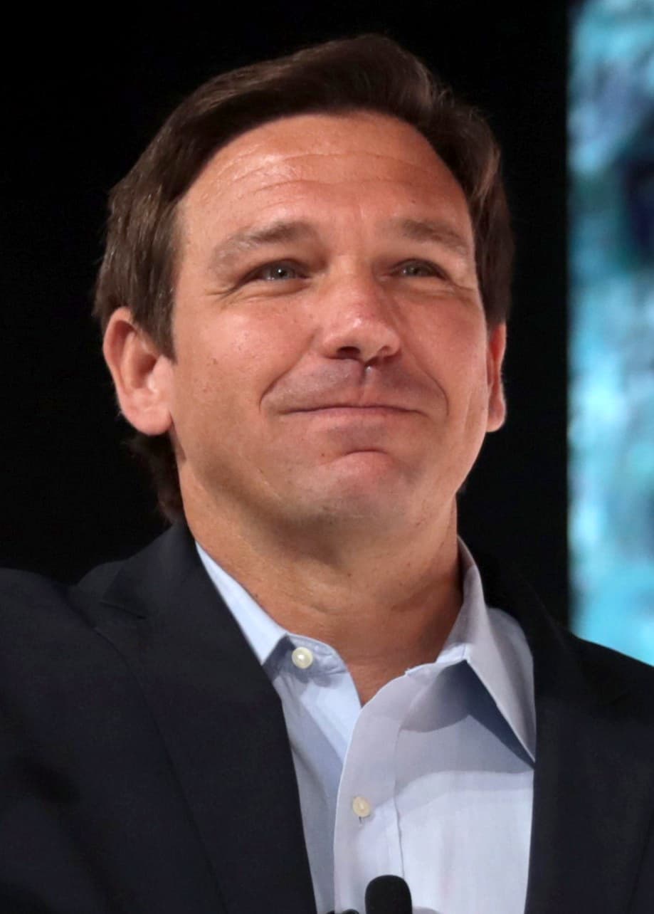 DeSantis Signs Union-Restricting Bill on May Day at Fort Myers High School - Wikimedia Commons