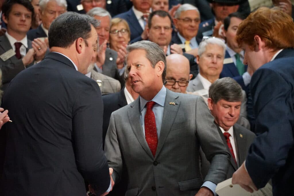 Kemp Endorses Lieutenant Governor Jones Days Before GOP Runoff