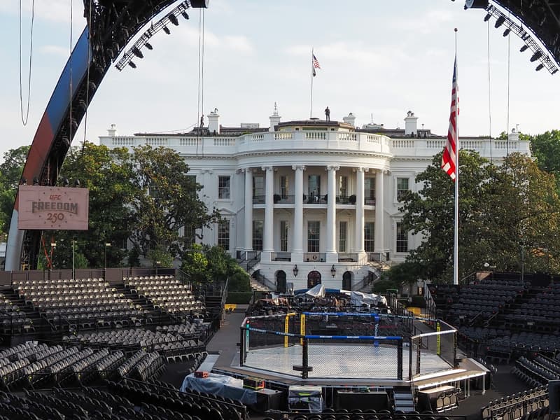 UFC Freedom 250 Brings Bloody MMA Bouts to White House South Lawn for Trump's 80th Birthday