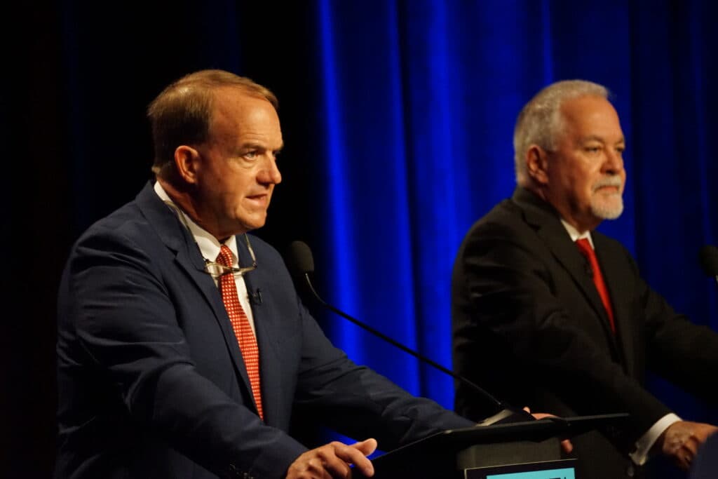 Woods, Longgrear Trade Attacks in Heated Georgia Schools Chief Runoff Debate
